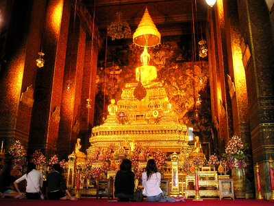 Inside the Temple in Bangkok, Temple