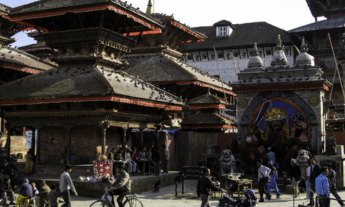 Kathmandu Durbar Market in Nepal