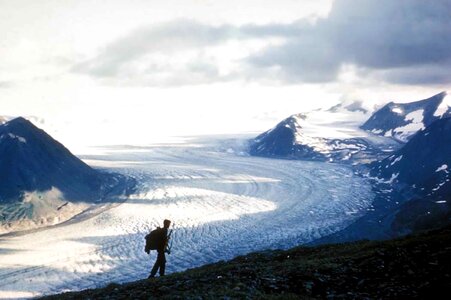 Glacier hiker 