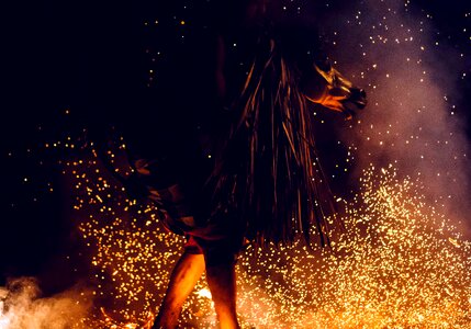 Black burn darkness