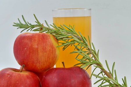 Apples fruit cocktail fruit juice