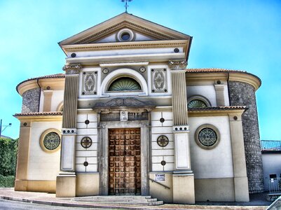 Church architecture facade photo