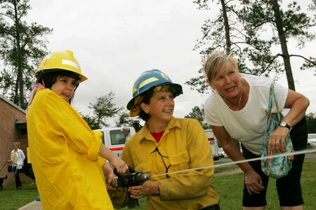 Daughter firefighter mother