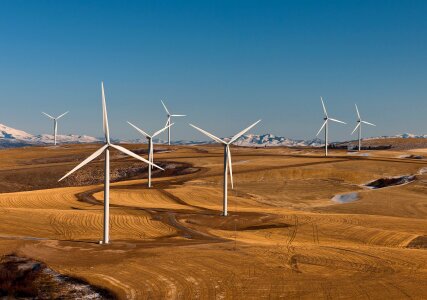 Energy wind green photo
