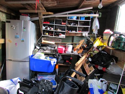 Garden shed workshop shed photo