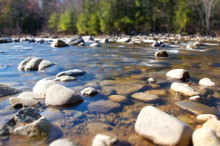 River rocks rocky river photo