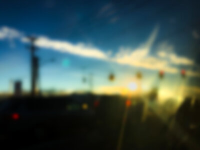 Blurred Sunset