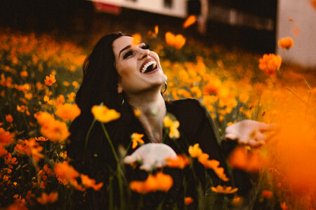 Laughing Woman photo