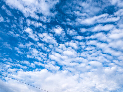 Blue Sky and Clouds