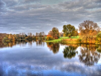 Nature bank autumn photo