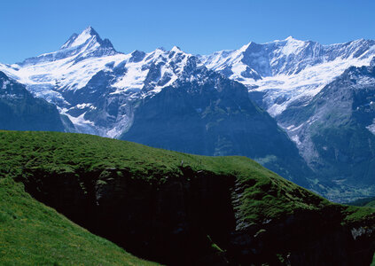 Alps mountains landscape photo