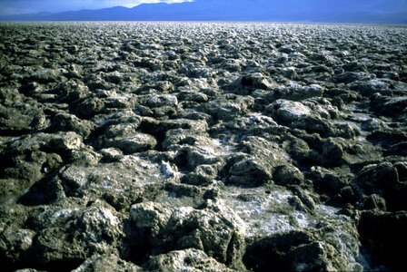 Devil's Golf Course at Death Valley National Park, Nevada photo