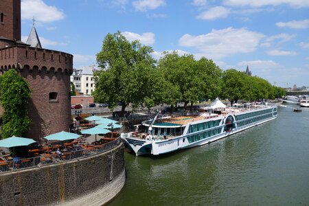 Cologne the rhine river