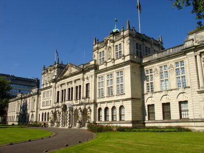 Main building of Cardiff University photo
