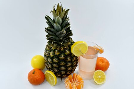 Cocktail lemonade mandarin