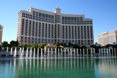 Las vegas fountains usa photo