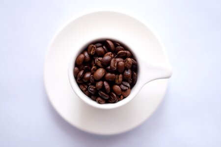 Saucer caffeine coffee