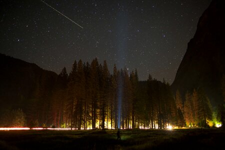 Astronomy dark fire photo