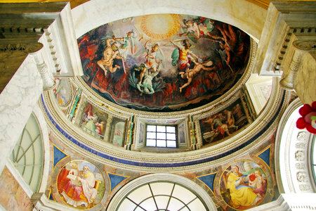 Fresco in Rome photo
