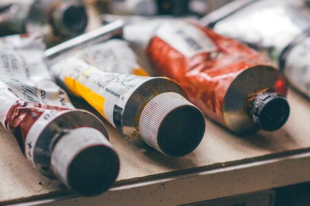 Art Color Paint Tubes photo