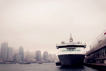 Hong kong cruise victoria harbour photo