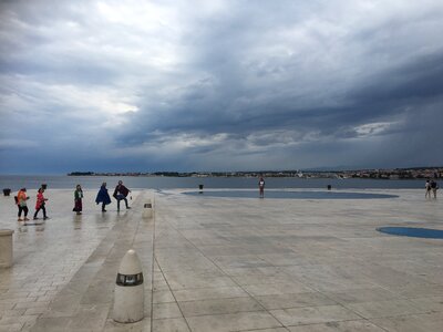 Zadar sea organs photo