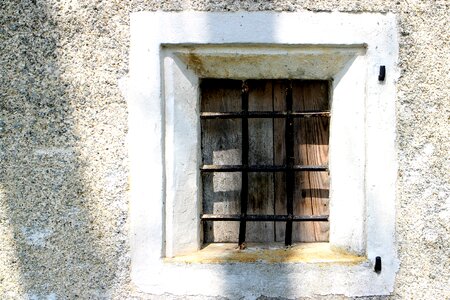 Grate barred window security photo