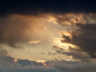 Mood thunderstorm sky