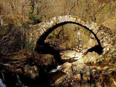 Bridge stone arch photo