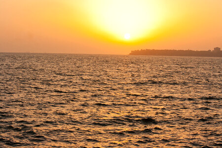 Sea Horizon Sunset