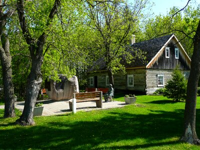 Canada village old town photo