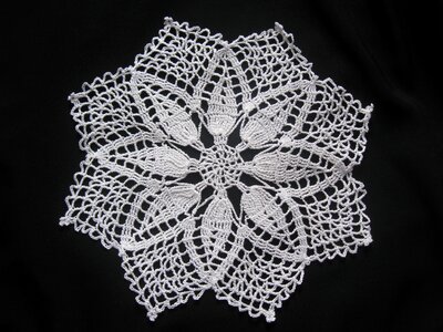 Black and white pattern victorian
