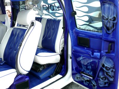 Auto show vehicle crazy