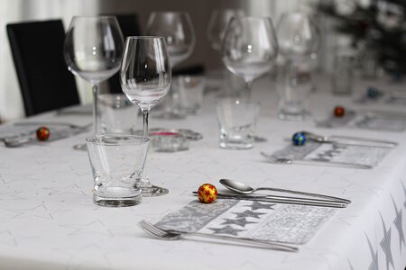 Invitation restaurant tableware photo