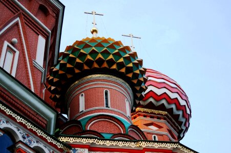 Architecture russian orthodox ledges photo