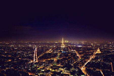 Paris Night View photo