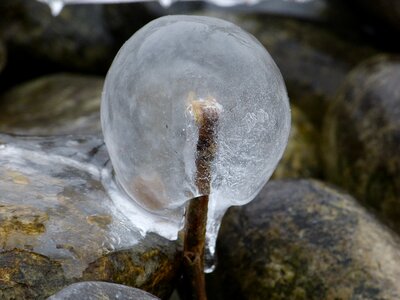 Water winter cold