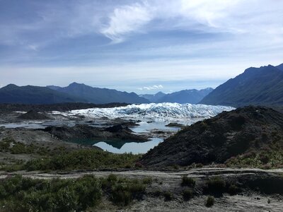 Exit Glacier, Kenai Fjords National Park, Seward, Alaska photo