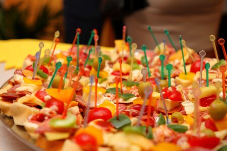 Banquet colorful diet photo