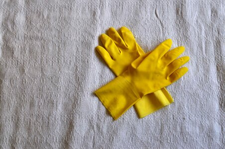 Couple gloves rubber