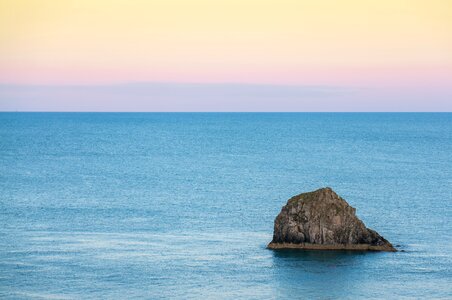 Water scene coast photo