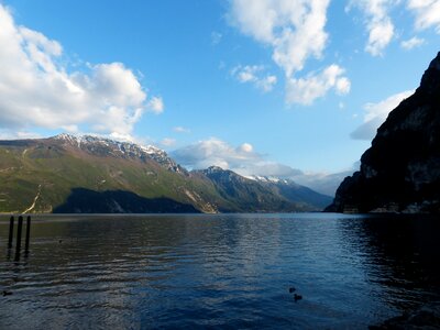 Mountains monte baldo lake