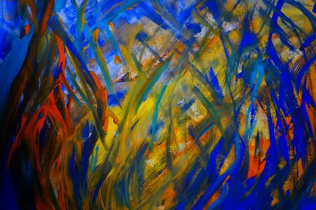 The art of abstraction painting