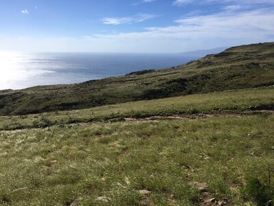 The Lahaina pali trail. Maui, Hawaii