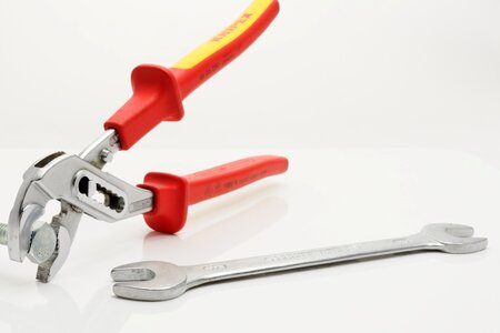 Metal open end wrench pipe wrench