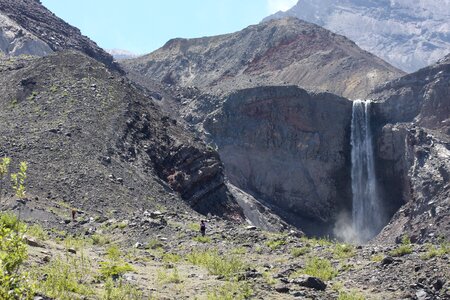 Loowit Falls of Mount Saint Helens