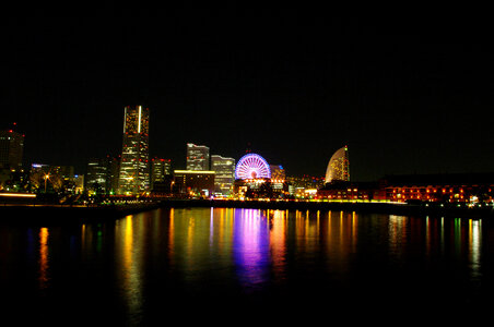 4 Night view in Yokohama