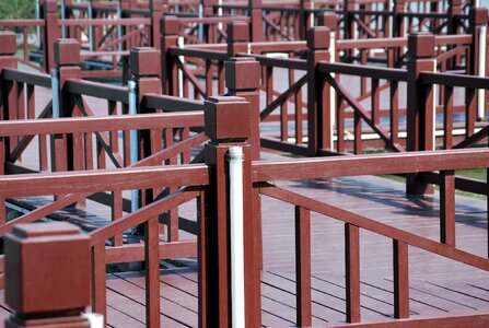 Structure walkway outdoors photo