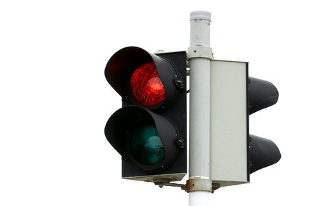 Red light traffic object