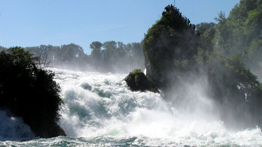 Rhine waterfall water photo